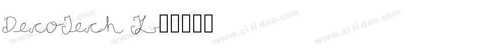DecoTech TL字体转换